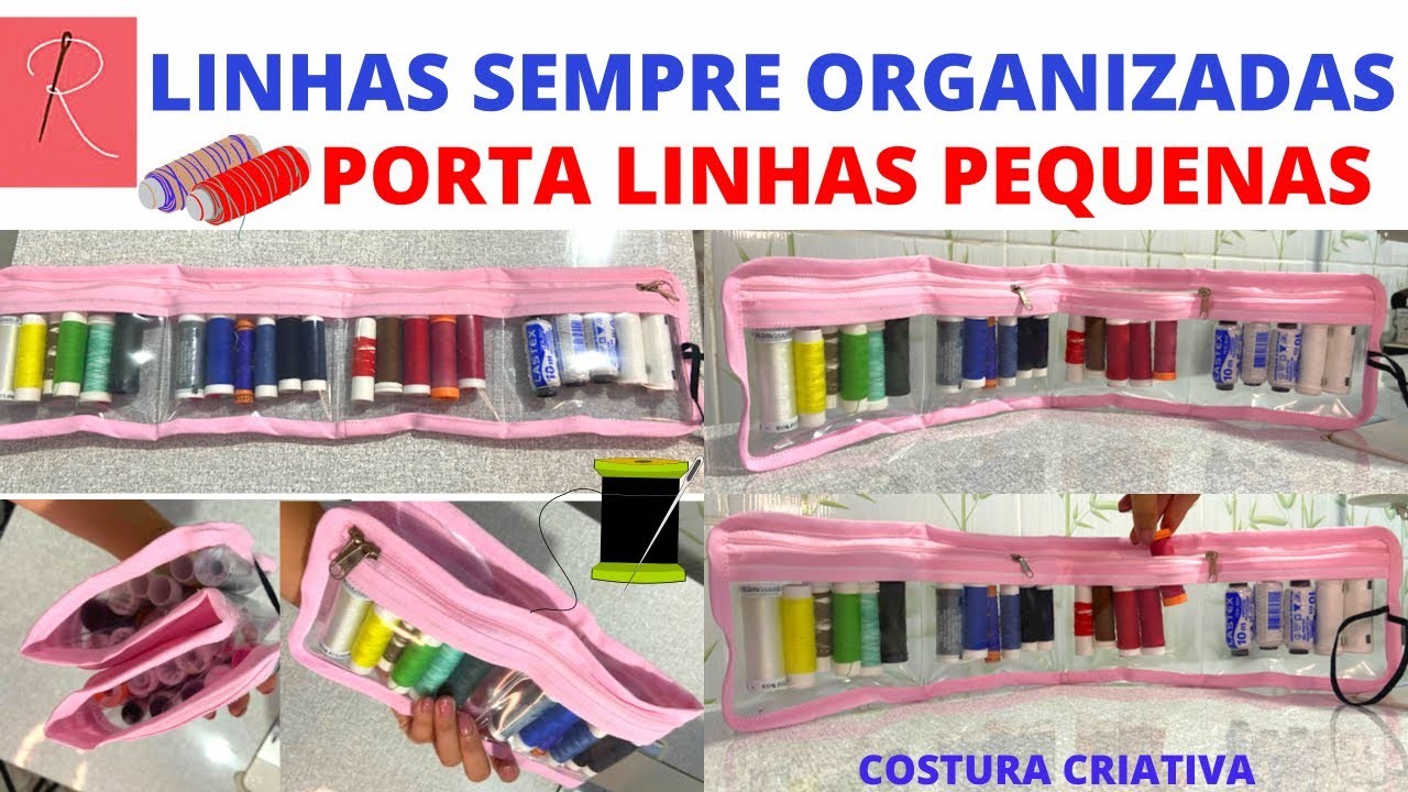 PORTA LINHAS PEQUENAS - ORGANIZADOR DE LINHAS