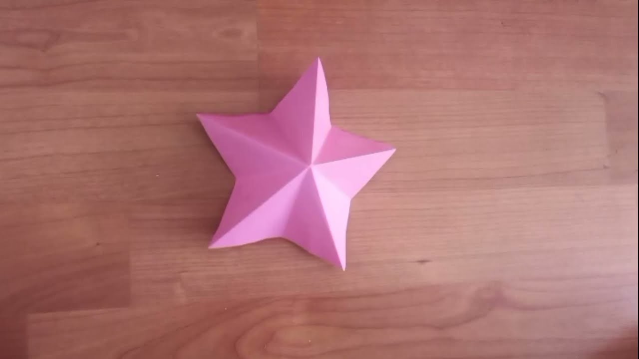 Jak vyrobit Papírovou hvězdu????????????