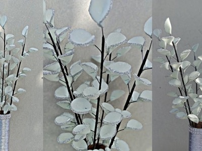 Design Foam Flowers || Corner Flower (Bunga Sudut Ruangan dari Busa Angin)
