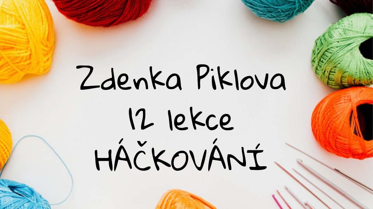 Háčkování,reliéfní sloupek zepředu a zezadu