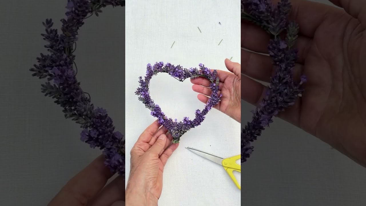 Lavender wreath: DIY decoration | Věnec z levandule: Návod na výrobu