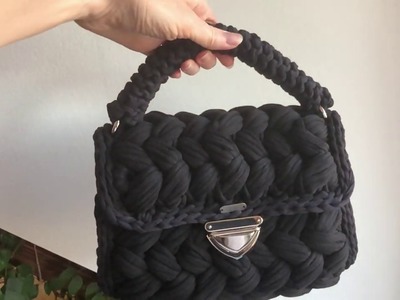 Nadčasová háčkovaná kabelka Sofie. Crochet handbag Sofie