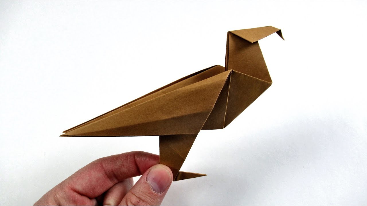 How to make origami eagle easy