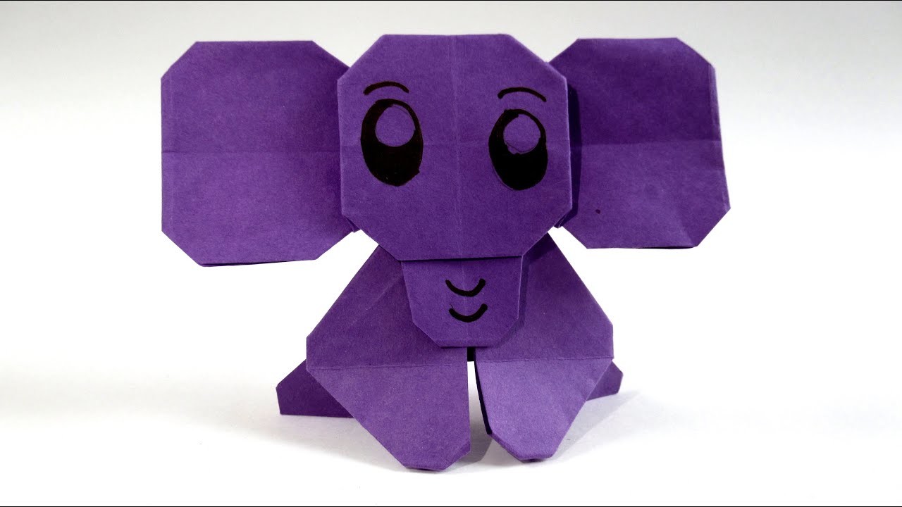 How to make an elephant out of paper easy
