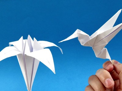 How to make Origami Hummingbird