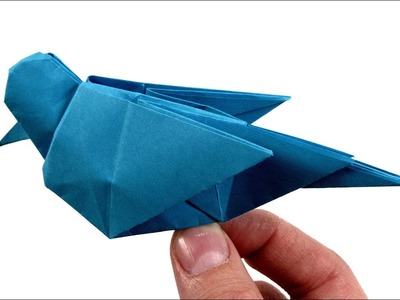 How to make a origami bird easy step by step