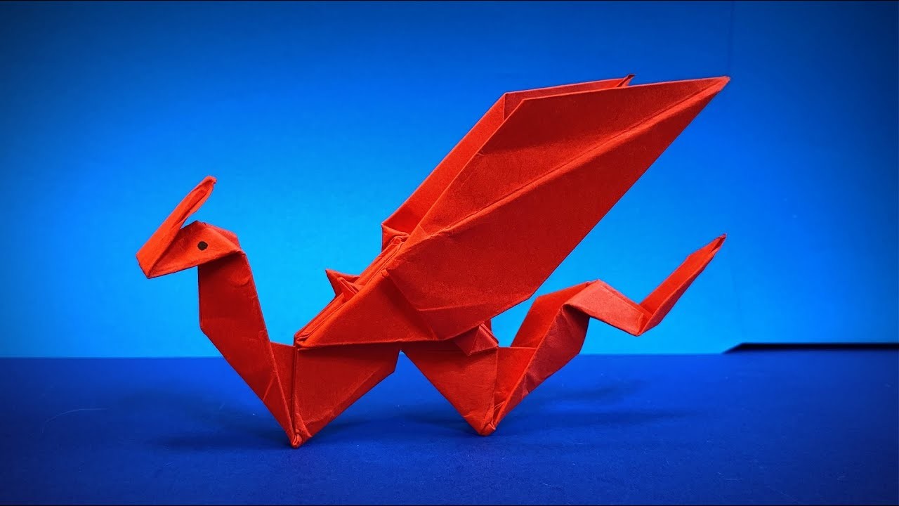 How to Make a Paper Dragon | Origami Dragon | Easy Origami ART