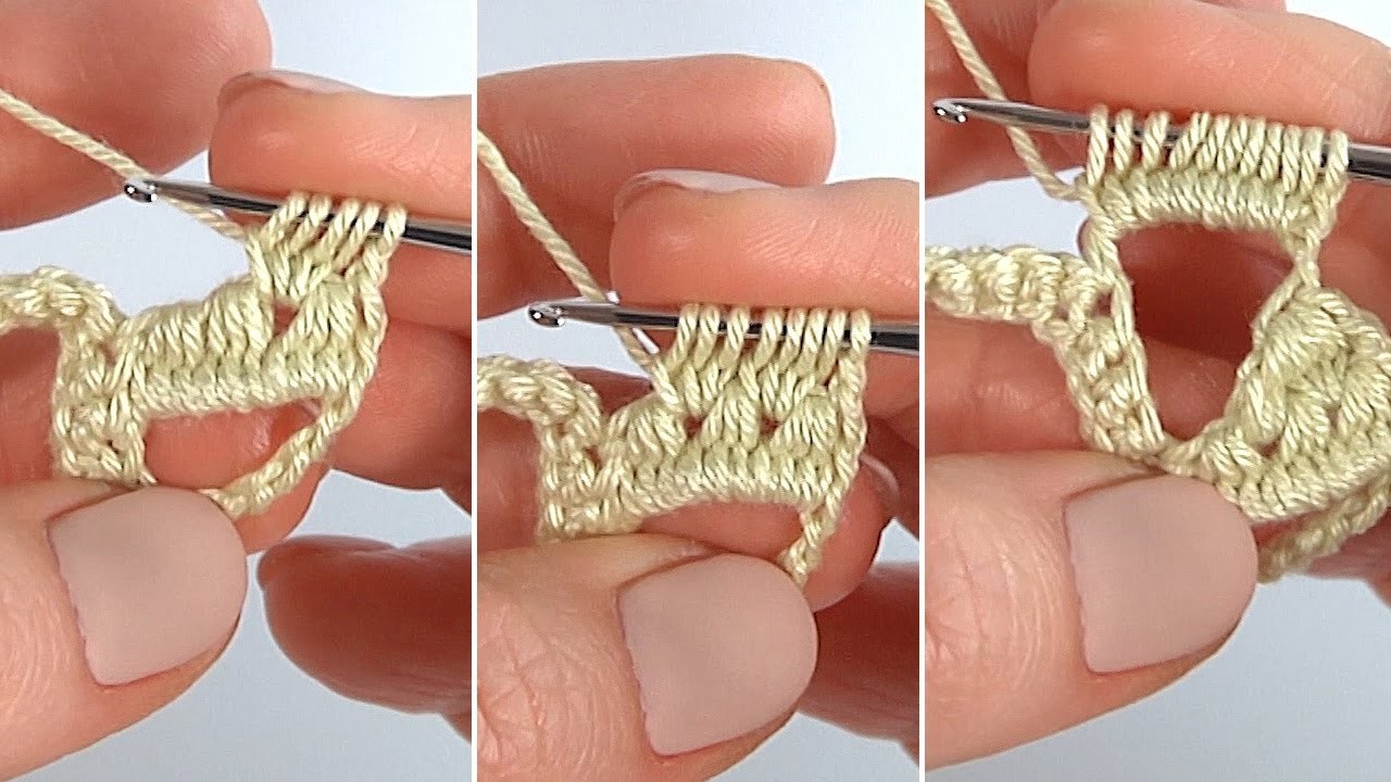 Learn NEW STITCH: Crochet Quick and FUNNY.UNIQUE STITCH.How to DO STITCH PATTERN