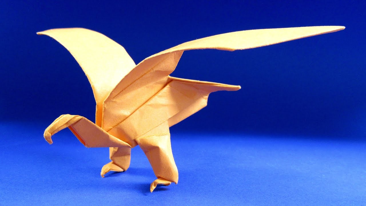 Как сделать орла из бумаги ???? Оригами орел