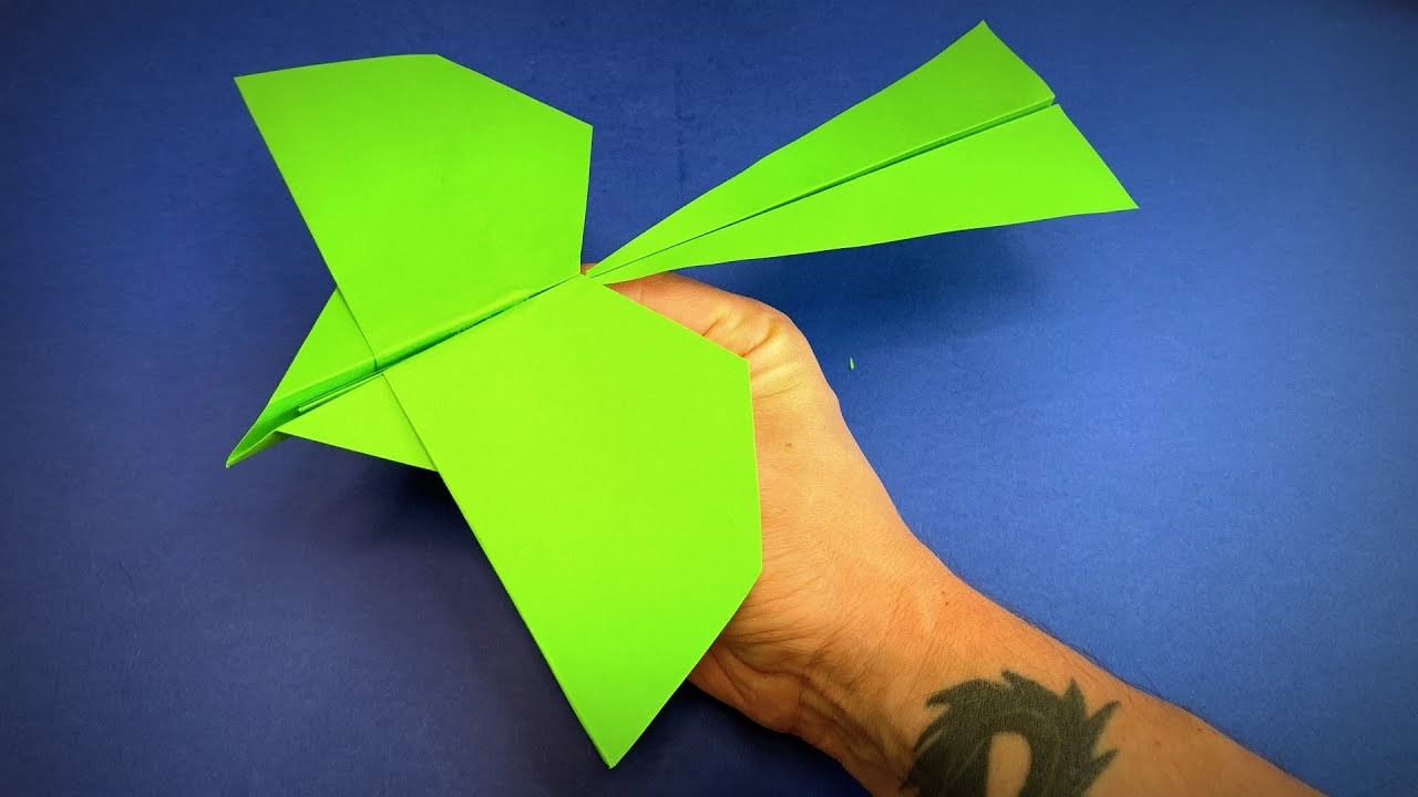 How to Make a Paper Airplane Bird | Origami Airplane | Origami Bird | Easy Origami ART