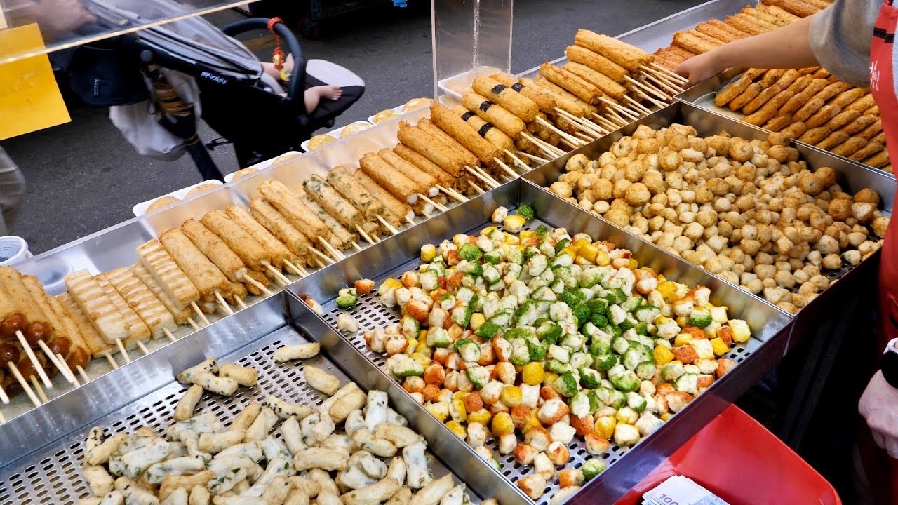 “어묵 종류가 이렇게 많았던가?” 맛집으로 소문난 달인의 수제 어묵, 길거리 음식 korean food fish cake, korean street food