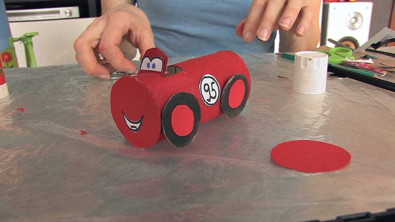Tvoření pro děti - 10. autíčko z papíru
