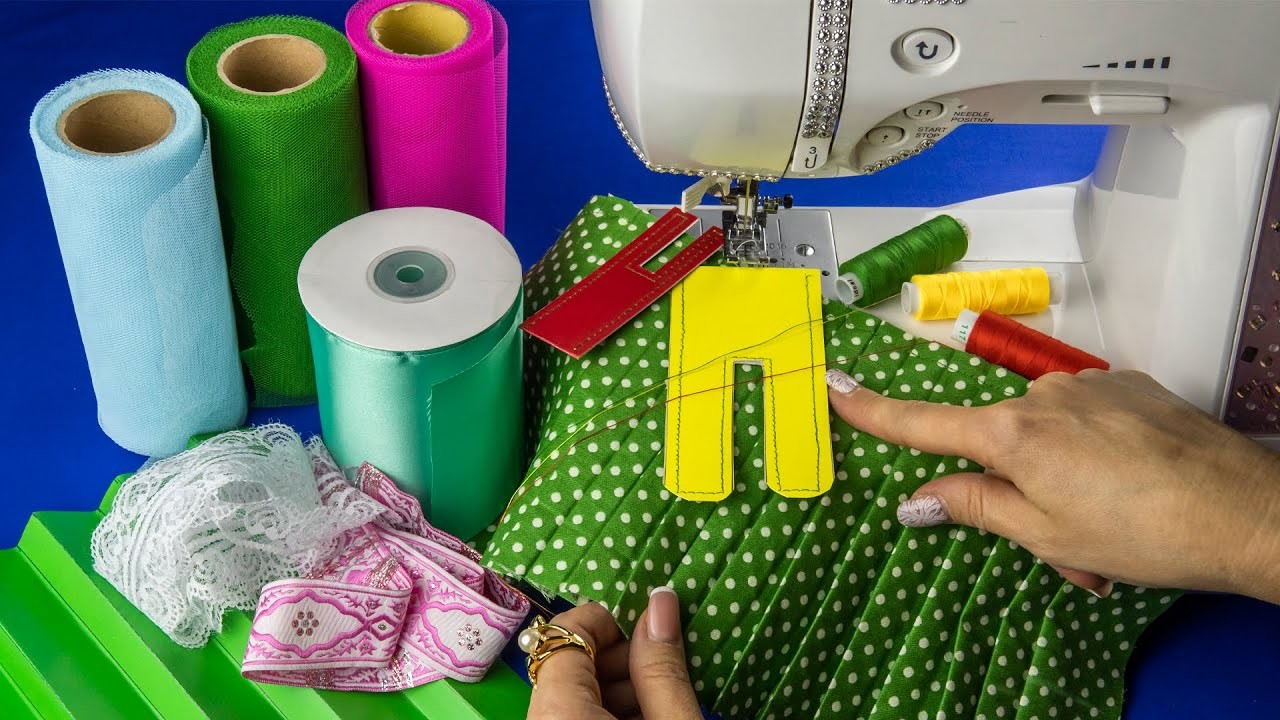 ⭐️ 3 Awesome pleated sewing tricks to make you a pro. ???? Sewing basics for beginners.