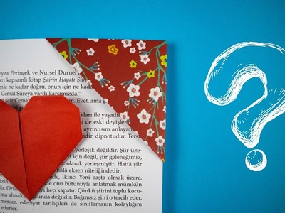 Origami kitap Ayracı yapımı | Kitap Ayracı Nasıl yapılır? (İKİ MODEL) ????