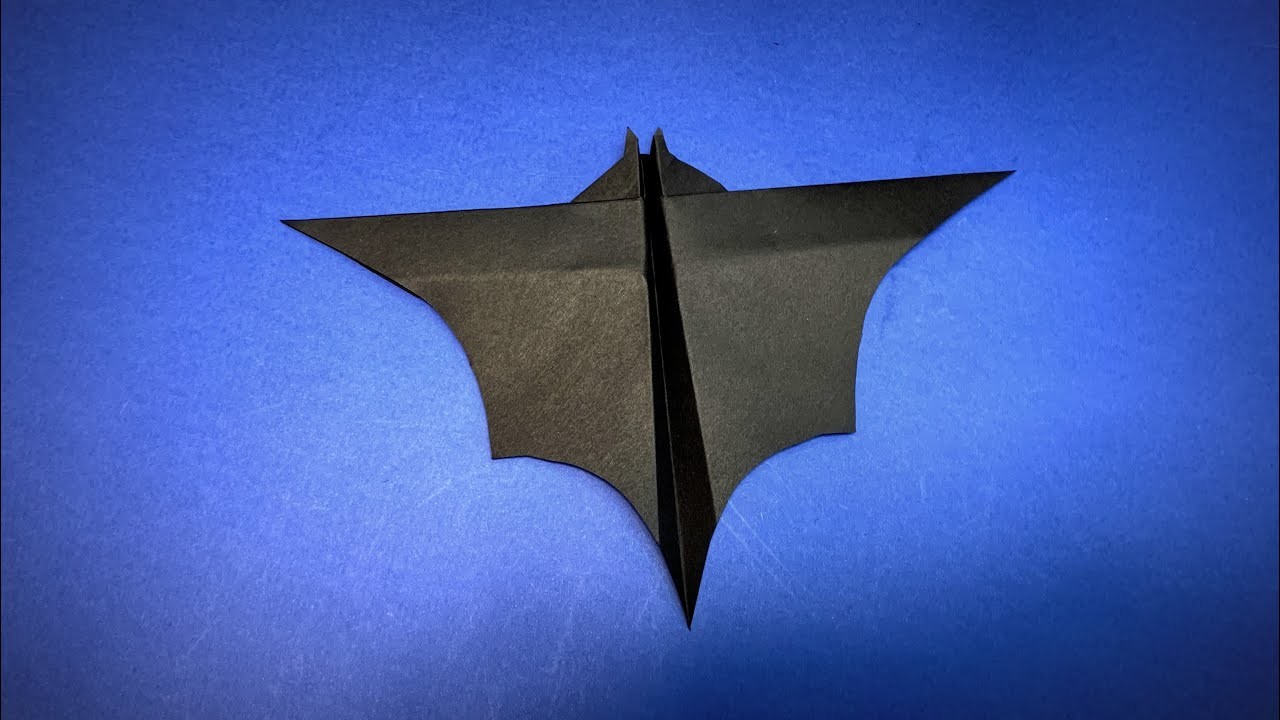 How to Make a Paper Planes Batman | Origami Airplane | Origami Batman Logo | Easy Origami ART
