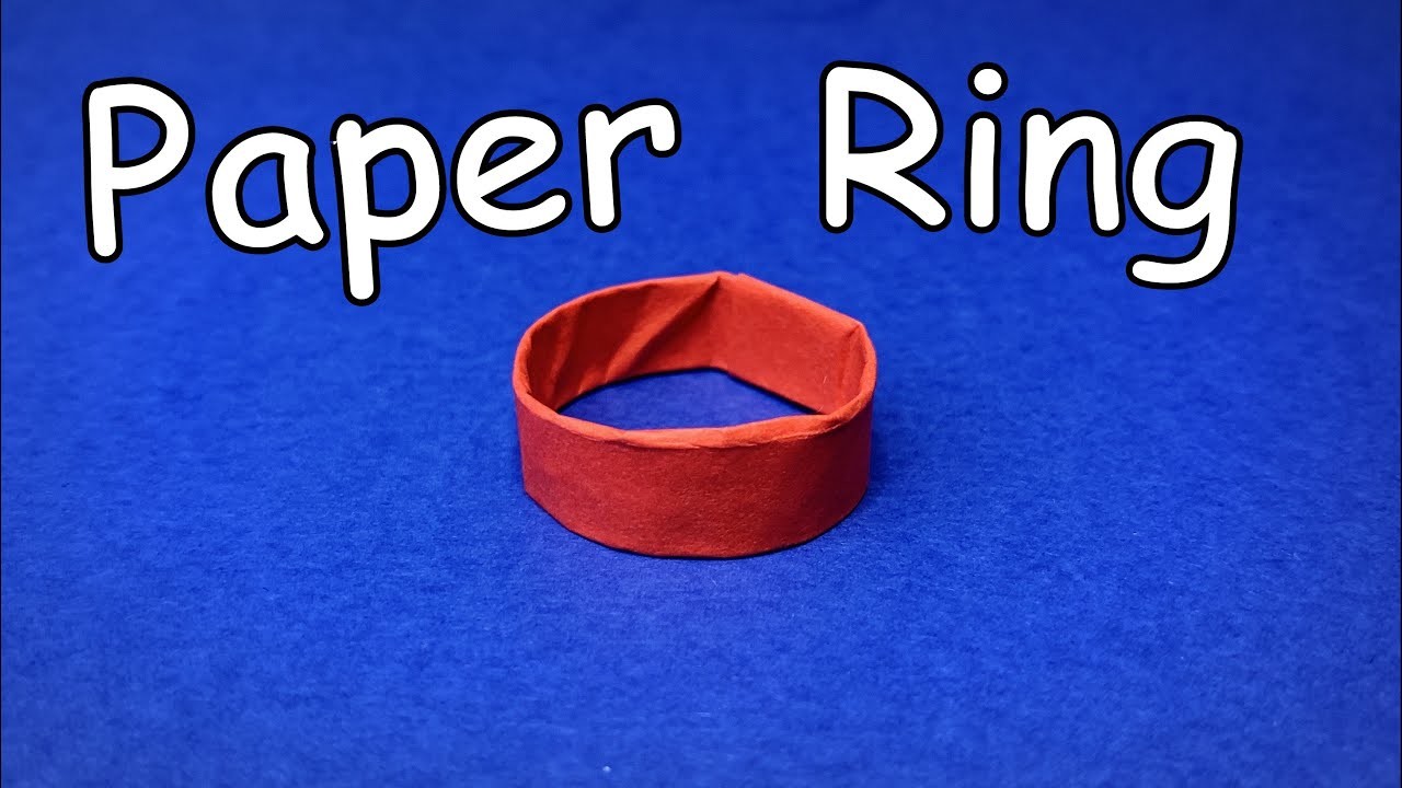 How to Make a Paper Rings | Origami Ring | Easy Origami ART