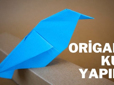 Kağıttan Kuş Yapımı || Origami Kuş Nasıl Yapılır? (4K)