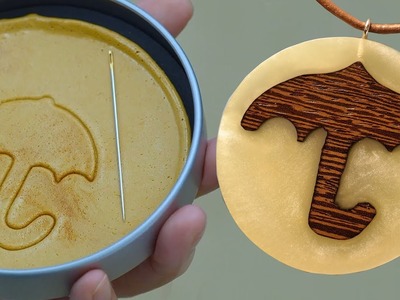 Squid Game Umbrella Sugar DIY Epoxy Resin Necklace - Resin Art
