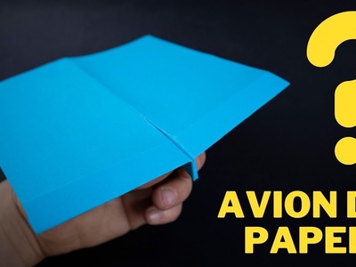 Come Fare un Aeroplanino di carta | Aliante Come Piegare? (facile)