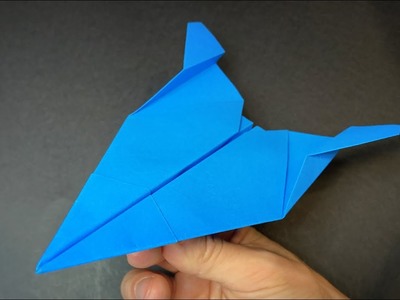 How to Make a Paper Airplane that Flies Far | Origami Airplane Jet | Mr. Easy Origami ART