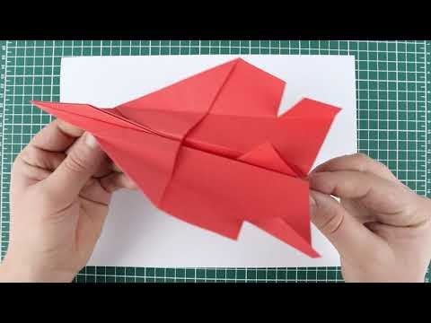 Como Hacer un Avión de Papel | JET FIGHTER (sencillo) F-35