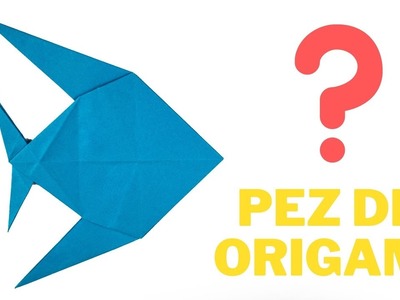 Pez De Origami. Cómo Hacer un Pez de Papel ????????