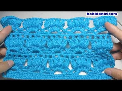 CROCHET TRENDS. New Crochet Blanket Pattern Stitch. Yeni Tığ İşi Bebek Battaniye Örgü Modeli