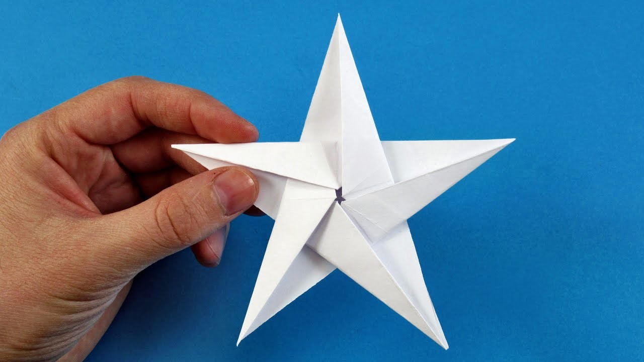 How to make a origami star out of paper