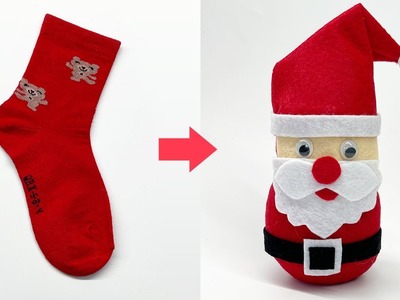 Cách làm Ông Già Noel bằng Vớ |????| DIY Santa Claus from socks | Liam Channel