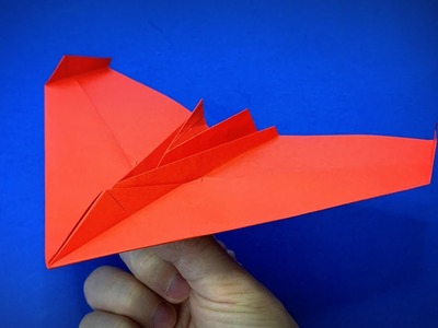 How to Make a Paper Airplane that flies straight and far | Best Origami Airplane | Easy Origami ART