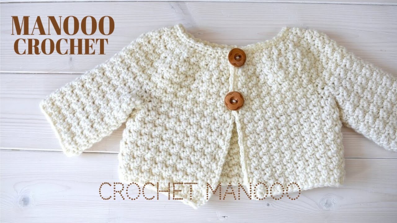 كروشيه طريقة عمل جاكيت شتوي بالخطوات | Crochet how to make a winter jacket, step by step