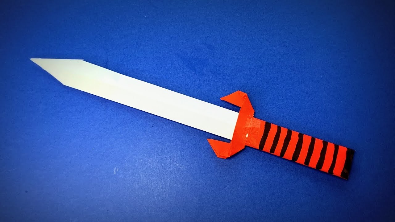 How to Make a Paper Sword | Origami Sword | Easy Origami ART