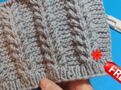 Kláskový pletený vzor, křížený -  knitted pattern « Knit stitch patterns »