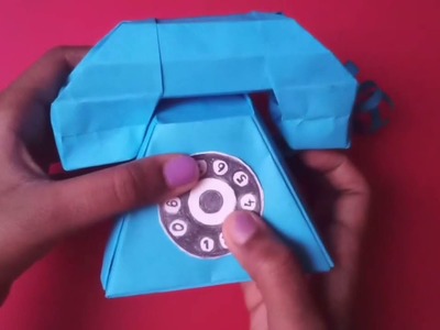 Jak udělat domácí telefon od papíru.DIY HOW TO MAKE  PAPER TELEPHONE