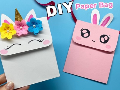 Làm túi đựng tiền Lì Xì bằng giấy | Cách làm túi bằng giấy Cute | | DIY paper bag | Liam Channel