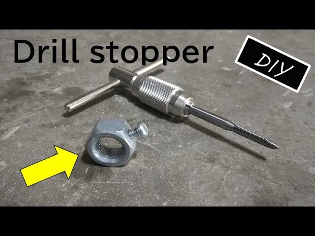 ドリルストッパーを自作する [DIY]