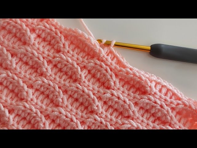Super Easy Crochet Baby Blanket Pattern For Beginners. Knitting Blanket Patterns