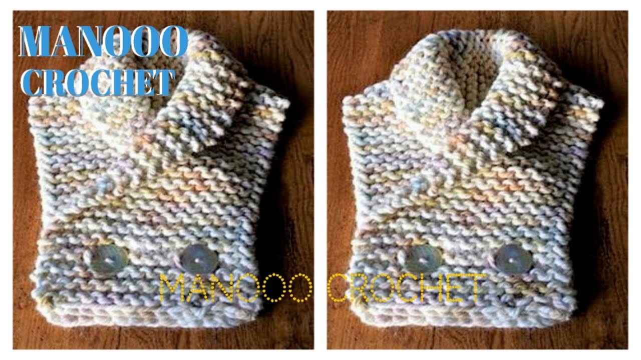 بونشو كروشيه | Crochet poncho
