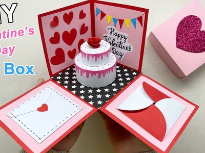 How to make Valentine's Day Gift Box | DIY Love Box | DIY Explosion Box | Liam Channel