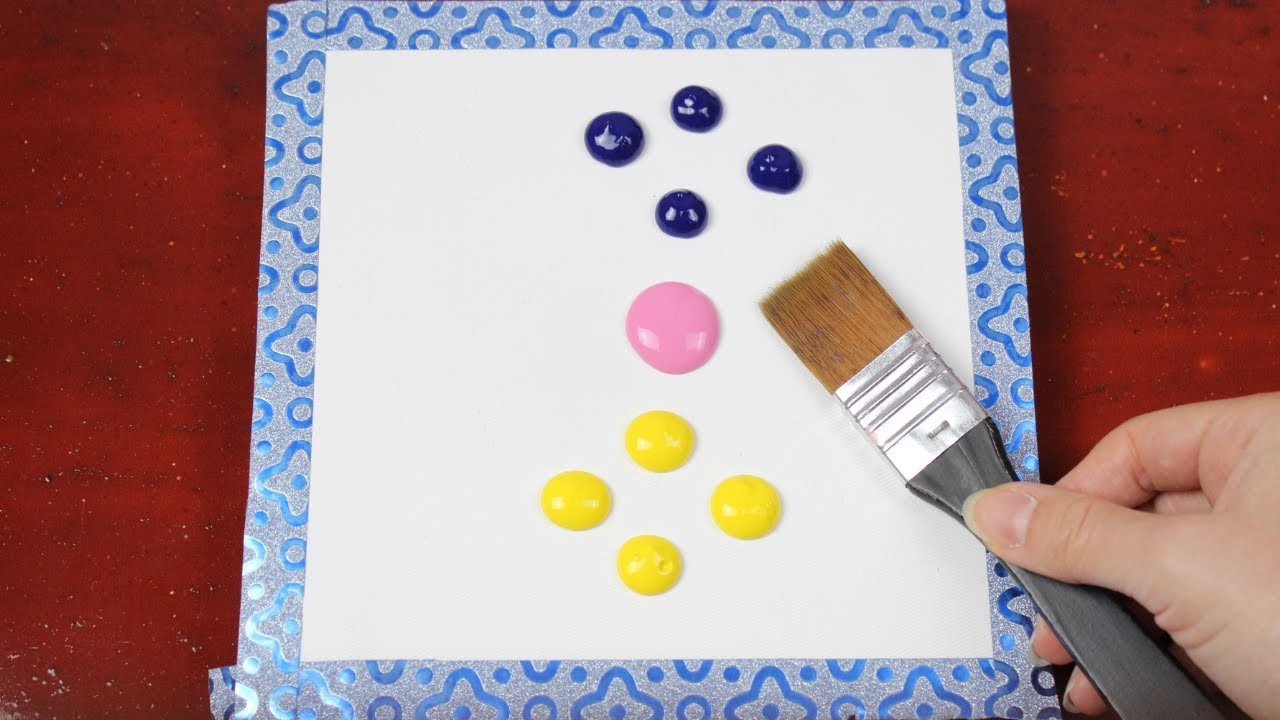 What kind of picture will it be? ???? Acrylic Painting Step by Step | Satisfying Tutorial # 102