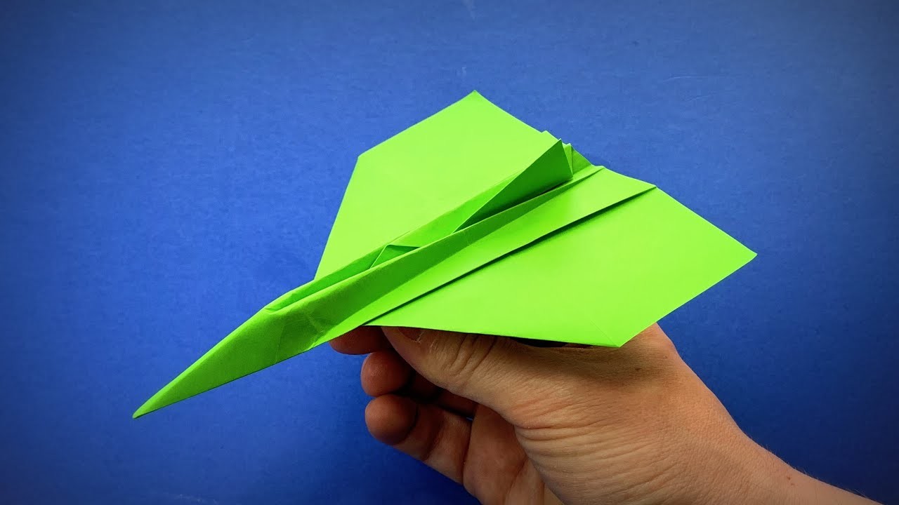 How to Make Paper Airplane Jet | Origami Airplane | Easy Origami ART Paper Crafts