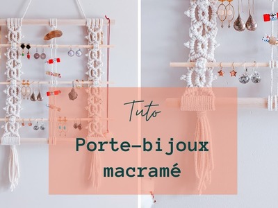 Tuto Porte-bijoux en macramé ???? - DIY Macramé France