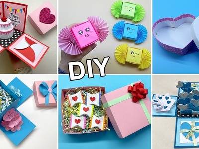 Tổng hợp cách làm Hộp Quà đơn giản mà đẹp | DIY Paper Gift Box Collection | Liam Channel