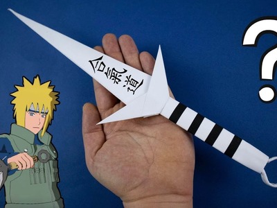 Come Fare un Kunai di Carta (Arma Ninja) - Naruto Kunai