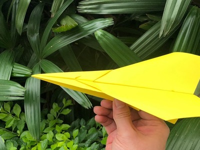Comment faire un avion en papier model jupiter - Paper Airplane Origami  #6