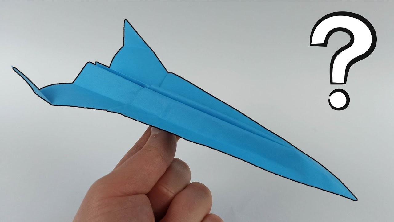 Cómo hacer un avión de papel (JET) | Aviones de papel facil!