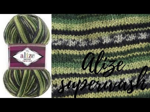 ALIZE Superwash comfort socks 2696, jak vzoruje