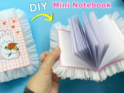 Cách làm Sổ tay Mini bèo Dễ thương từ Khẩu trang | DIY mini Notebook with Mask | Liam Channel