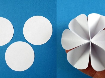 Easy DIY paper flowers step by step
