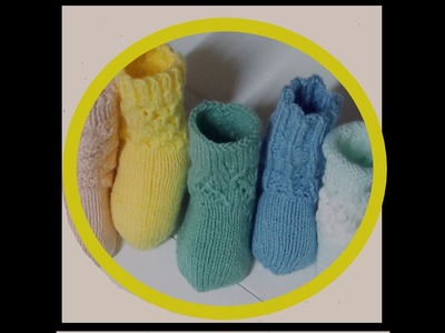 ???? Socken stricken   -  Kleine Noppenkette